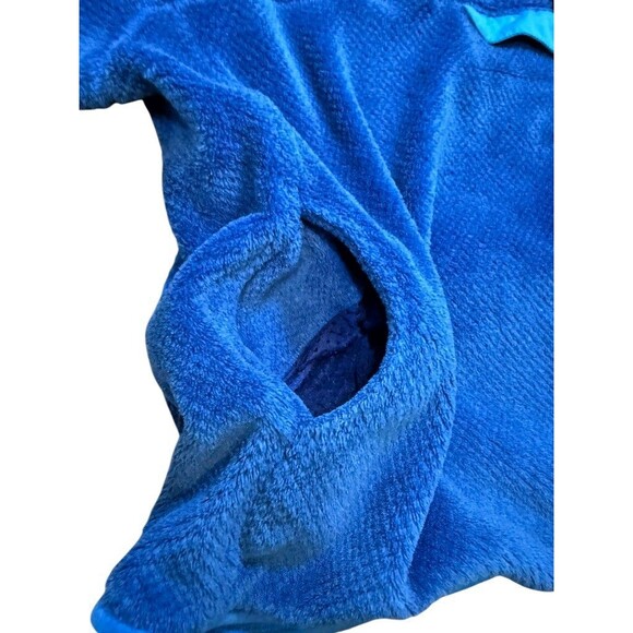 Patagonia Blue Re-Tool Snap T Pullover Fleece Sweater Women's Size Medium - Picture 5 of 7